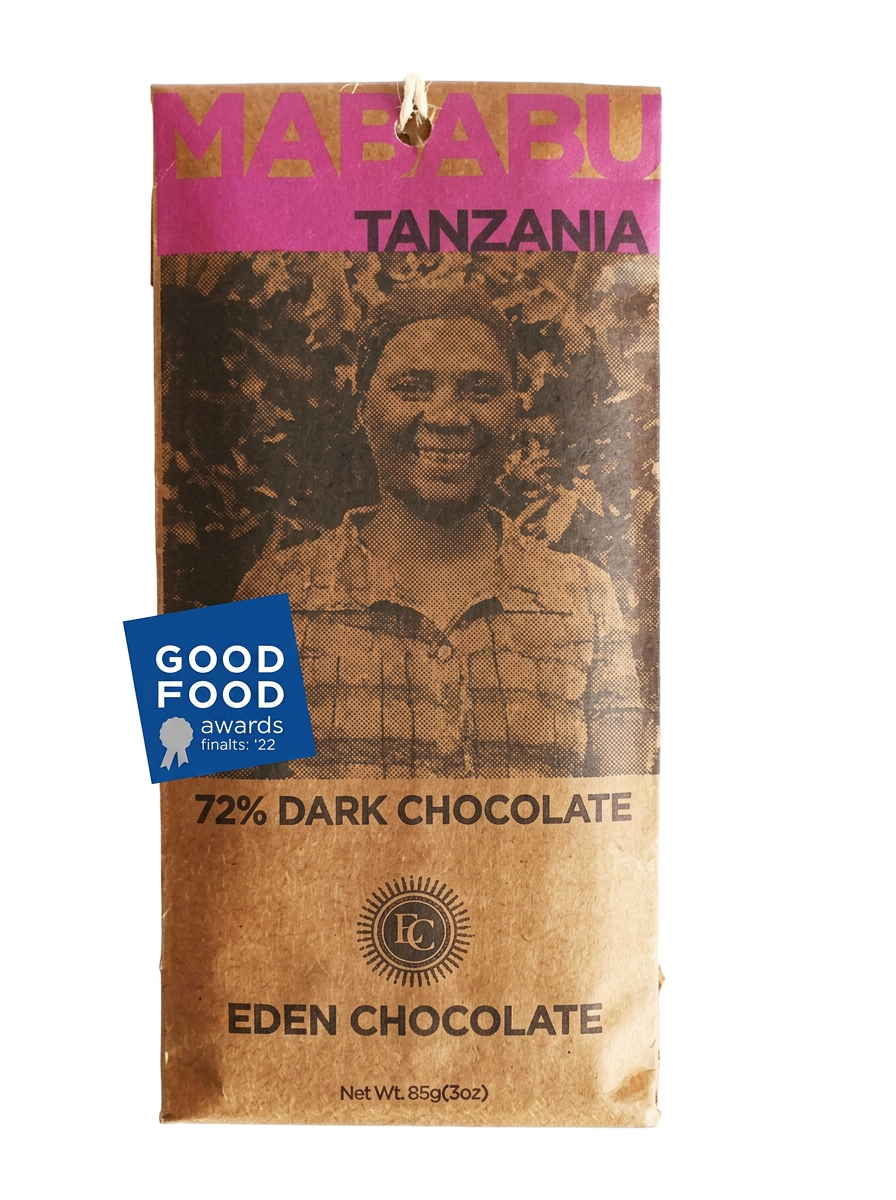 72% Mababu, Tanzania Dark Chocolate Bar
